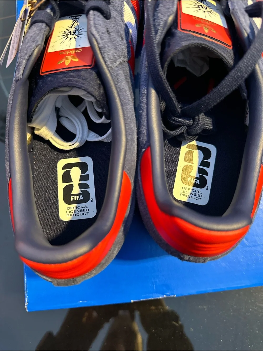 Adidas Samba OG Night Indigo/Better Scarlet/Cloud White FIFA Edition